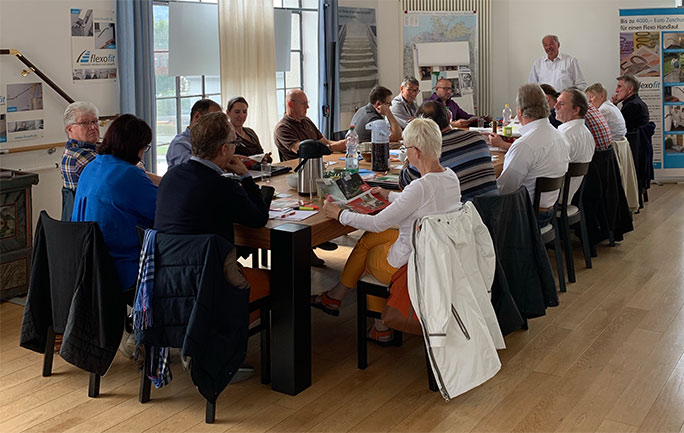 Flexo Franchise Partnertagung im Schulungszentrum Gottmadingen 2019